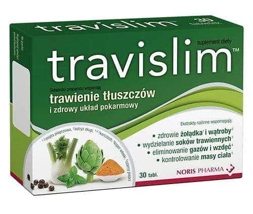 Travislim, artichoke, turmeric, peppermint, fennel UK