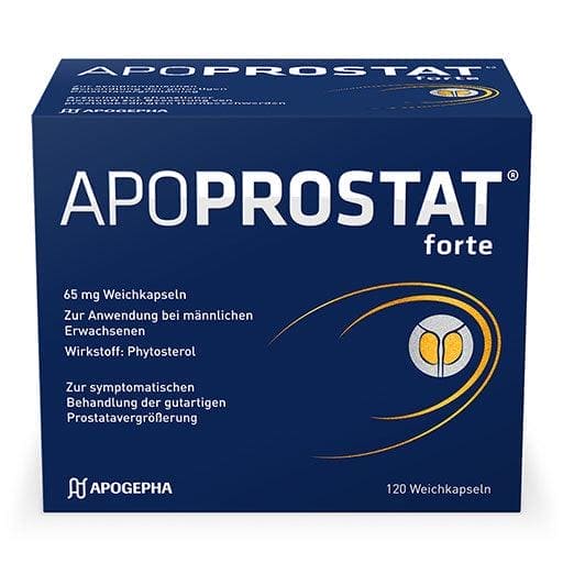 Treatment for benign prostatic hyperplasia, phytosterol, APOPROSTAT forte UK