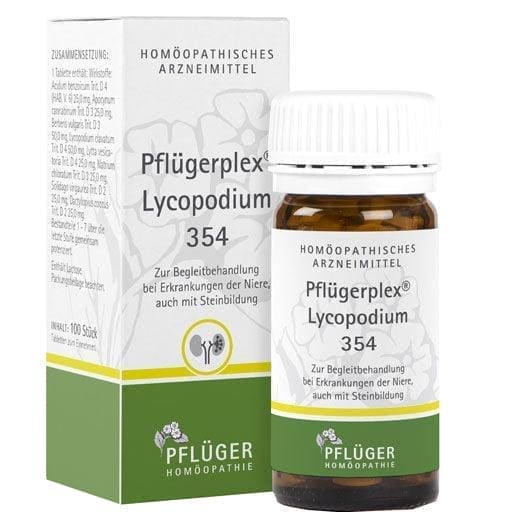 Treatment for kidney disease, stones formation, PFLUEGERPLEX Lycopodium 354 tablets UK