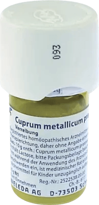 Treatment of convulsions, epilepsy, CUPRUM METALLICUM praep.D 6 Trituration UK