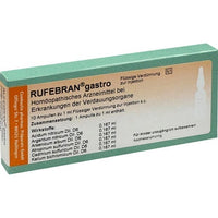 Treatment of gastric, intestinal ulcers, RUFEBRAN gastro ampoules UK