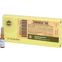 Treatment of headaches, nausea, liver disease, PINIKEHL ampoules D 5 UK