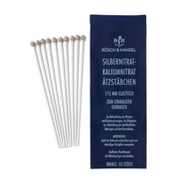 treatment of warts and skin growths, for rhododendrons Silver nitrate-potassium nitrate etching sticks