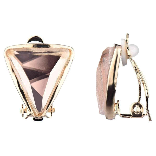 Triangle Clip-on Earrings UK