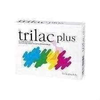 Trilac PLUS x 10 capsules, lactobacillus acidophilus, probiotics UK