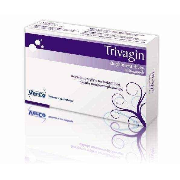 TRIVAGIN x 10 capsules, lactobacillus UK