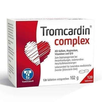 TROMCARDIN complex tablets, heart diseases, cardiac arrhythmias UK