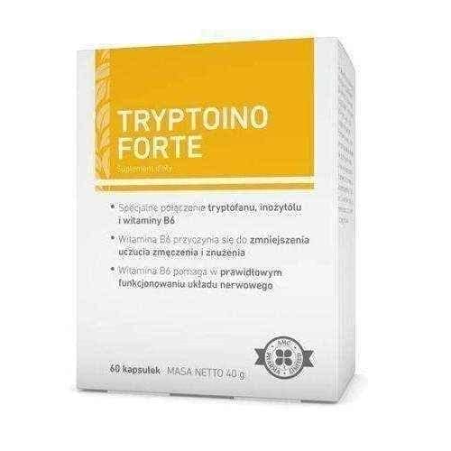 Tryptoino Forte x 60 capsules, tryptophan supplement UK