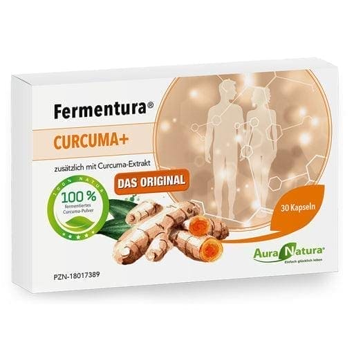 Turmeric, turmeric benefits, FERMENTURA Curcuma plus capsules UK