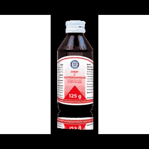 TUSSIPINI D syrup 125g shortness of breath UK