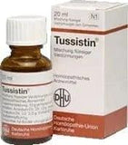 TUSSITIN mix for acute coughs and bronchitis UK