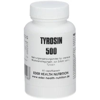 TYROSINE 500 capsules, l-tyrosine UK