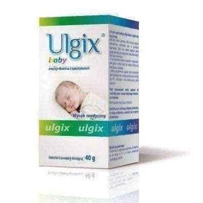 ULGIX BABY oral liquid 40g simethicone, gas relief for babies, infant gas relief, colic baby UK
