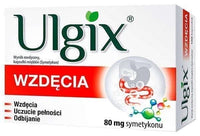 ULGIX Flatulence x 100, feeling full quickly UK