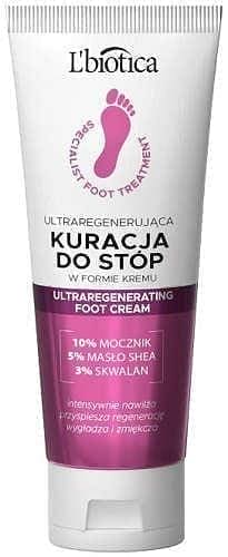 Ultra-regenerating foot treatment cream, feet skin care UK