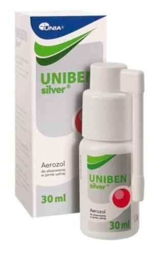 Uniben silver spray for use in the mouth 30ml UK