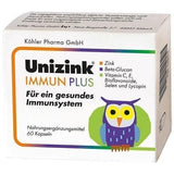 UNIZINK Immune Plus, beta glucan, lycopene, selenium UK