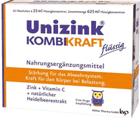 UNIZINK, zinc, vitamin C, blueberry extract combined power UK