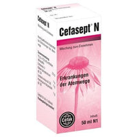 Upper respiratory tract infection, CEFASEPT N oral drops UK