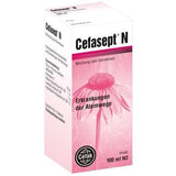 Upper respiratory tract infection, CEFASEPT N oral drops UK