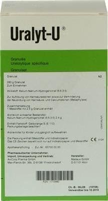 URALYT-U Granulat 280 g uric acid stones, metaphylaxis UK