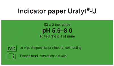 URALYT-U indicator paper UK
