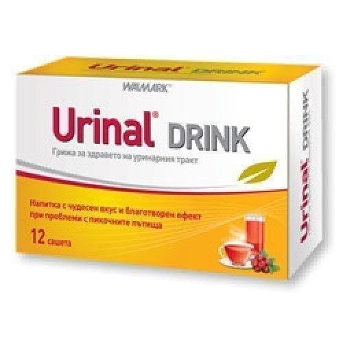 URINAL DRINK for inflammation of the urinary tract 12 sachets UK