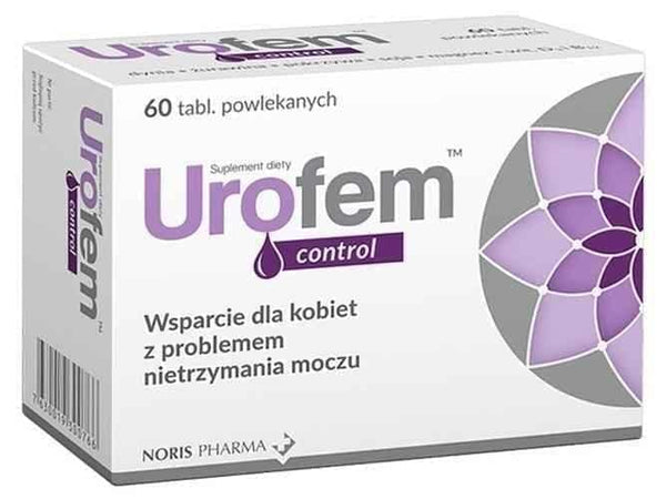 Urofem Control, urinary incontinence, pumpkin seeds, cranberry fruit, nettle herb UK