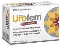 Urofem Cranberry x 60 film-coated tablets UK