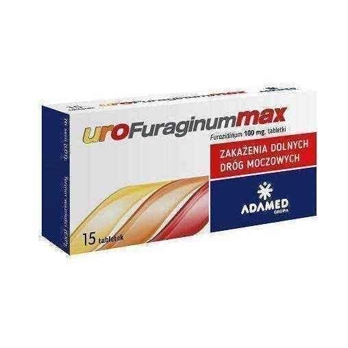 UROFURAGINUM Max 0.1g × 15 tablets UK