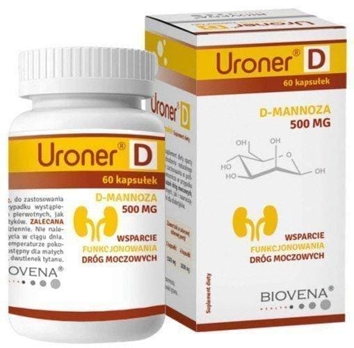 Uroner D x 60 capsules D mannose UK