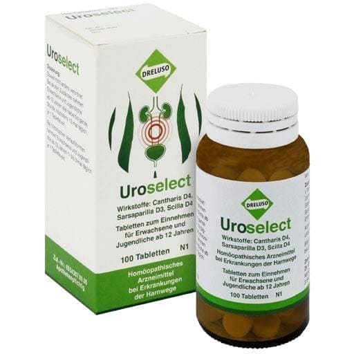 UROSELECT tablets, bladder emptying disorders, urinary tract irritation UK