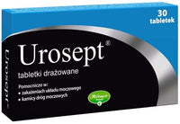 Urosept x 30 tablets urinary tract infection, urolithiasis UK