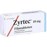 Urticaria, ZYRTEC film-coated tablets UK