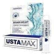 Ustamax Lip Balm with Hyaluronic Acid 4.9g UK