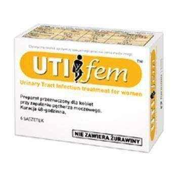 UTI-FEM x 6 sachets, cystitis treatment UK