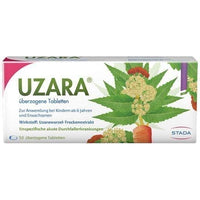 UZARA 40 mg coated diarrhea tablets UK