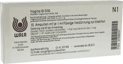 VAGINA GL D 30 ampoules UK