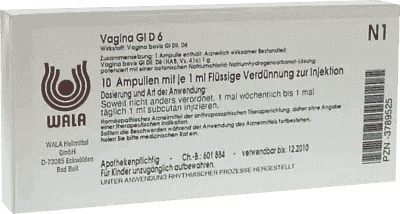 VAGINA GL D 6 ampoules UK