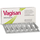 Vaginal infection treatment, Chronic bacterial vaginosis, VAGISAN lactic acid vaginal suppositories UK