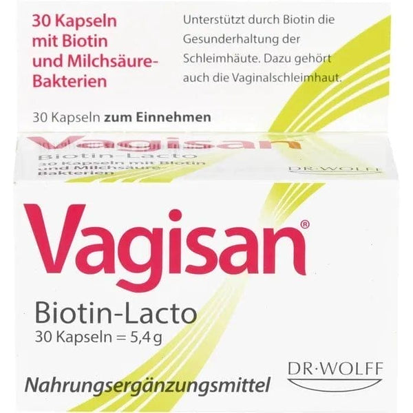 VAGISAN Biotin-Lacto, vaginal mucosa UK