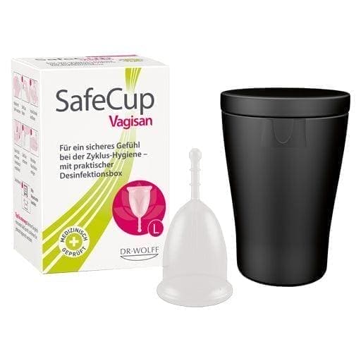 Vagisan menstrual cup size L. UK