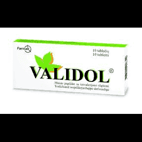 Validol 60mg sublingual tablets N10 UK