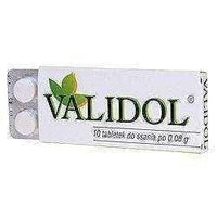 VALIDOL tablets 0.06 x 10 UK