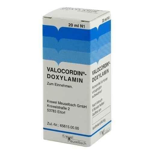 VALOCORDIN doxylamine solution 20 ml UK