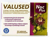 Valused Night Plus, valerian root, hop cones, passionflower herb UK