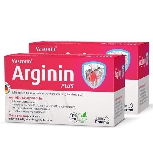 VASCORIN Arginine Plus capsules 240 pcs UK