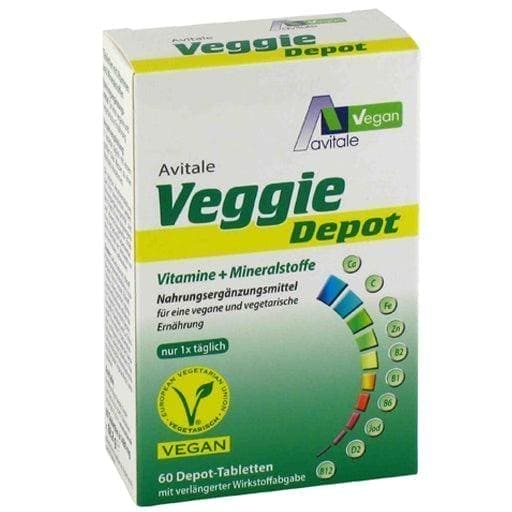VEGGIE Depot vitamins and minerals UK