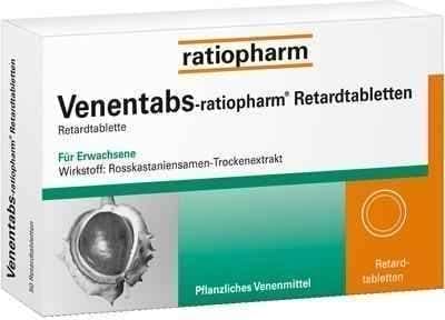 VENENTABS-ratiopharm prolonged-release tablets 100 pc UK