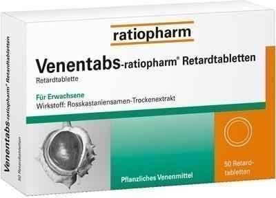 VENENTABS-ratiopharm prolonged-release tablets 50 pc UK
